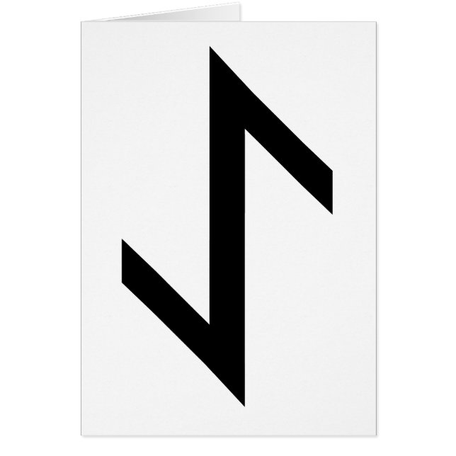 EIHWAZ RUNE (Voorkant)