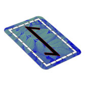 Eihwaz Viking Rune Magnet - Gecentraliseerde volha Magneet (Rechterzijde)