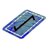 Eihwaz Viking Rune Magnet - Gecentraliseerde volha Magneet (Linkerzijde)