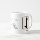 EihwazRune Stone Mok (Voorkant rechts)