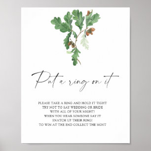 Eik - doe er een ring om spel poster