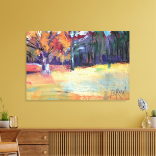 "Eik en vrienden" door Larry Lerew 200307 Canvas Afdruk