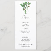 Eik menu (Voorkant)