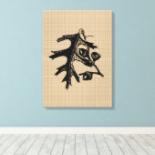 eik op Canvas (Insitu (Houten vloer))