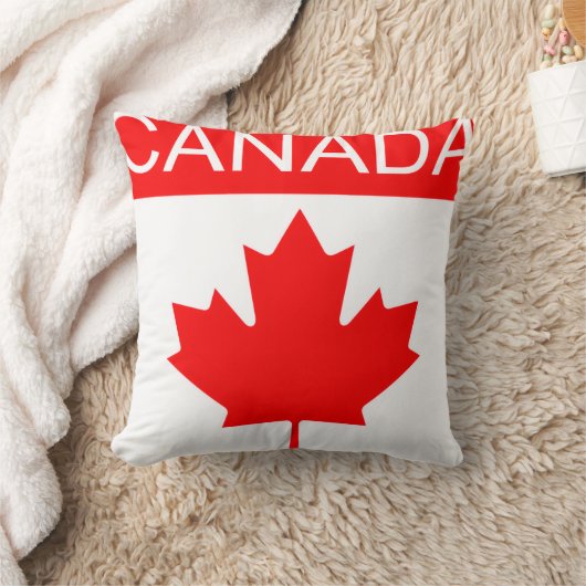 Eikeblad uit Canada Kussen (Deken)