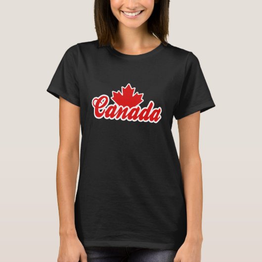 Eikeblad van Canada T-shirt (Voorkant)