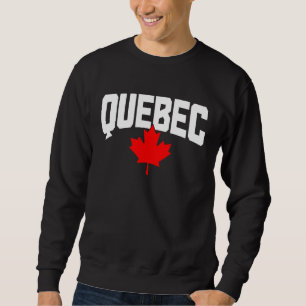 Eikeblad van Quebec Canada Canadese vlag trots Trui