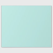 Eikeieren - Vast gekleurd aquablauw Cadeaupapier (Vlak)