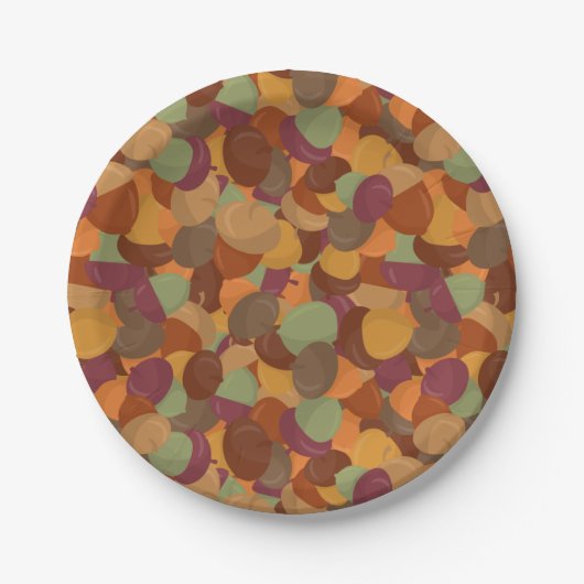 Eikel Camo Papieren Bordje (Voorkant)