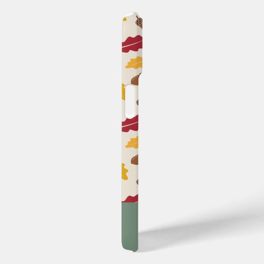 Eikel & Herfstbladeren Case-Mate iPhone Case (Achterkant / Rechts)