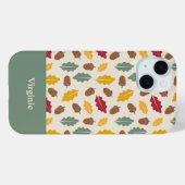 Eikel & Herfstbladeren Case-Mate iPhone Case (Achterkant (horizontaal))