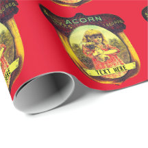  eikel kachel advertentie rood geel bruin