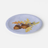 Eikel Papieren Bordje (Gekanteld)