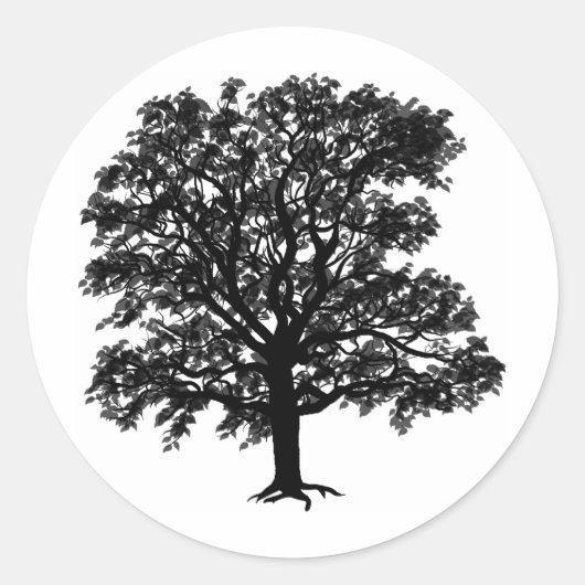 eikel ronde sticker (Voorkant)