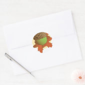 eikel ronde sticker (Envelop)