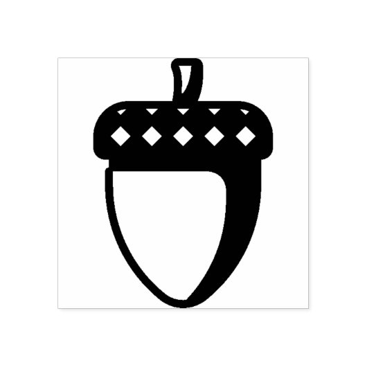 eikel rubberstempel (Afrduk)