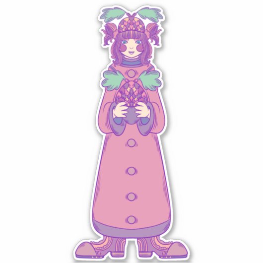 eikel sticker (Voorkant)