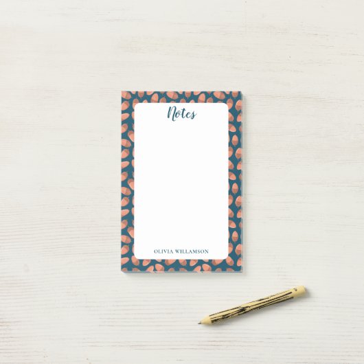 Eikel Taak Notities Post-it® Notes (Op bureau)