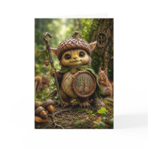 Eikelbewaker Schattig Bosmonster