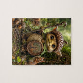 Eikelbewaker Schattig Bosmonster Legpuzzel (Horizontaal)