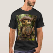 Eikelbewaker Schattig Bosmonster T-shirt (Voorkant)