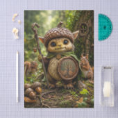 Eikelbewaker Schattig Bosmonster Tissuepapier (Craft)