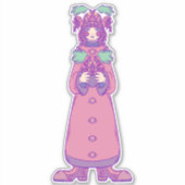 Eikelmeisje Sticker (Voorkant)