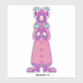 Eikelmeisje Sticker (Vel)