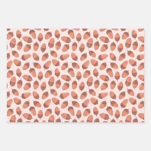 Eikelpatroon Inpakpapier Vel (Voorkant 2)