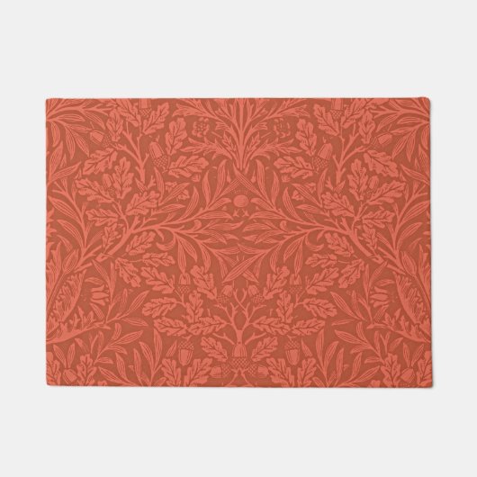 Eikels en eikenbladeren door William Morris Deurmat (Voorkant)
