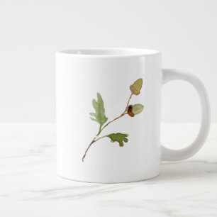 Eikels en Eikenbladeren   Grote Koffiekop