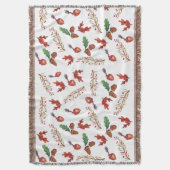 Eikels, Herfst art Deken (Voorkant Verticaal)