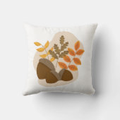 Eikels Herfst Herfst Kussen (Achterkant)