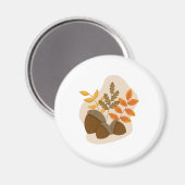 Eikels Herfst Herfst Magneet (Voorkant / Achterkant)