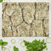 eiken Bark Theedoek (Gevouwen)