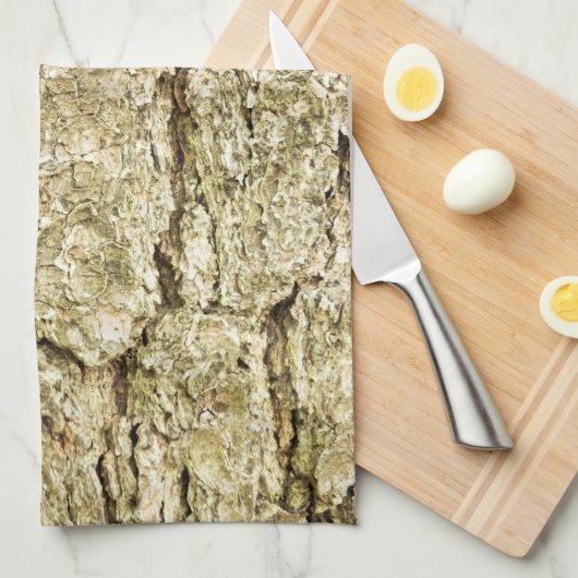 eiken Bark Theedoek (Quarter Fold)