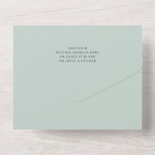  eiken boom bruiloft all in one uitnodiging