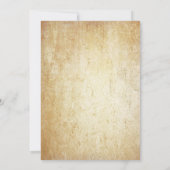 eiken boom rustieke string verlichting bruiloft kaart (Achterkant)