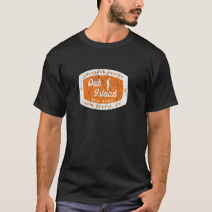 Eiken Eiland Schatjager Vintage Metaaldetector  T-shirt