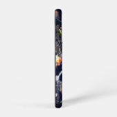 Eiken Fairy Frosting Bladeren en Monogram Samsung Galaxy Hoesje (Rechterkant)