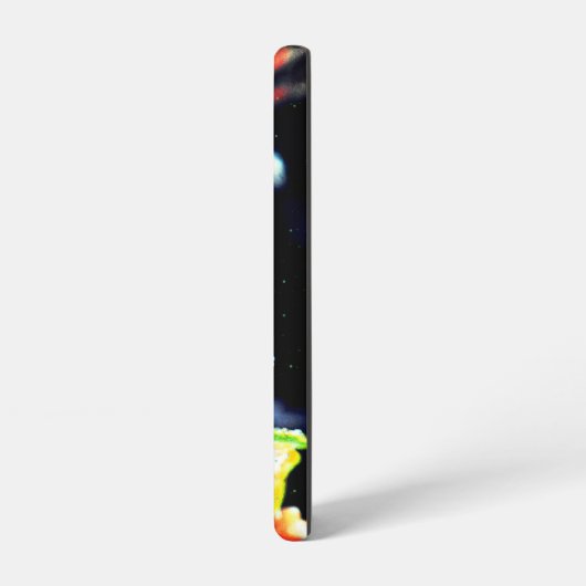 Eiken Fairy Frosting Bladeren en Monogram Samsung Galaxy Hoesje (Linkerkant)