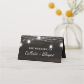 Eiken Ridge Rustiek Hout Gereserveerd Zitje Bruilo Plaatskaartje (Achterkant)