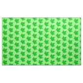 eikenblad - groene tinten stof (Yard (91,4 cm))