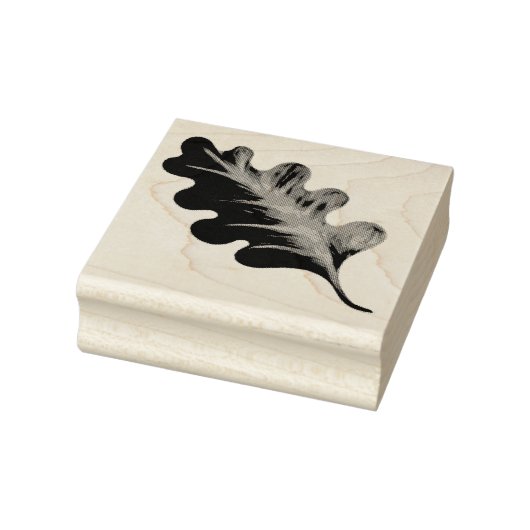    Eikenblad Herfstloof Scrapbooking Journaling Rubberstempel (Stempel)