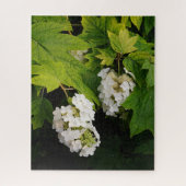 Eikenblad Hortensia Legpuzzel (Verticaal)