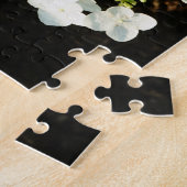 Eikenblad Hortensia Legpuzzel (Zijkant)