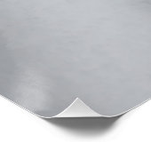 eikenblad op nieuwe sneeuw perfect poster (Hoek)