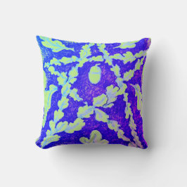 Eikenblad Pentagram Helder Kleurrijk Kussen