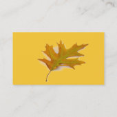 eikenblad-Visitekaartje Visitekaartje (Achterkant)