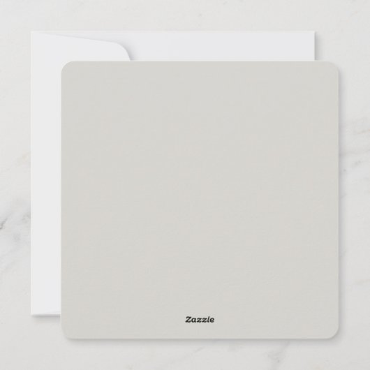 Eikenbladeren en eikels in donkere wateren feestdagenkaart (Achterkant)